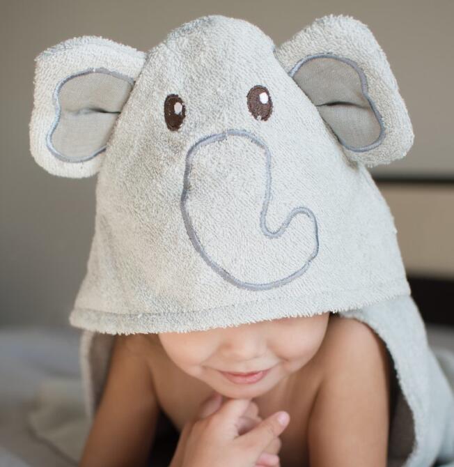 Hooded Towel For Kids Cotton Fabric